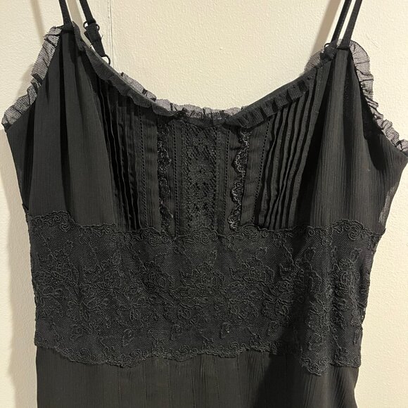 Black Esprit Dress - Picture 3 of 4